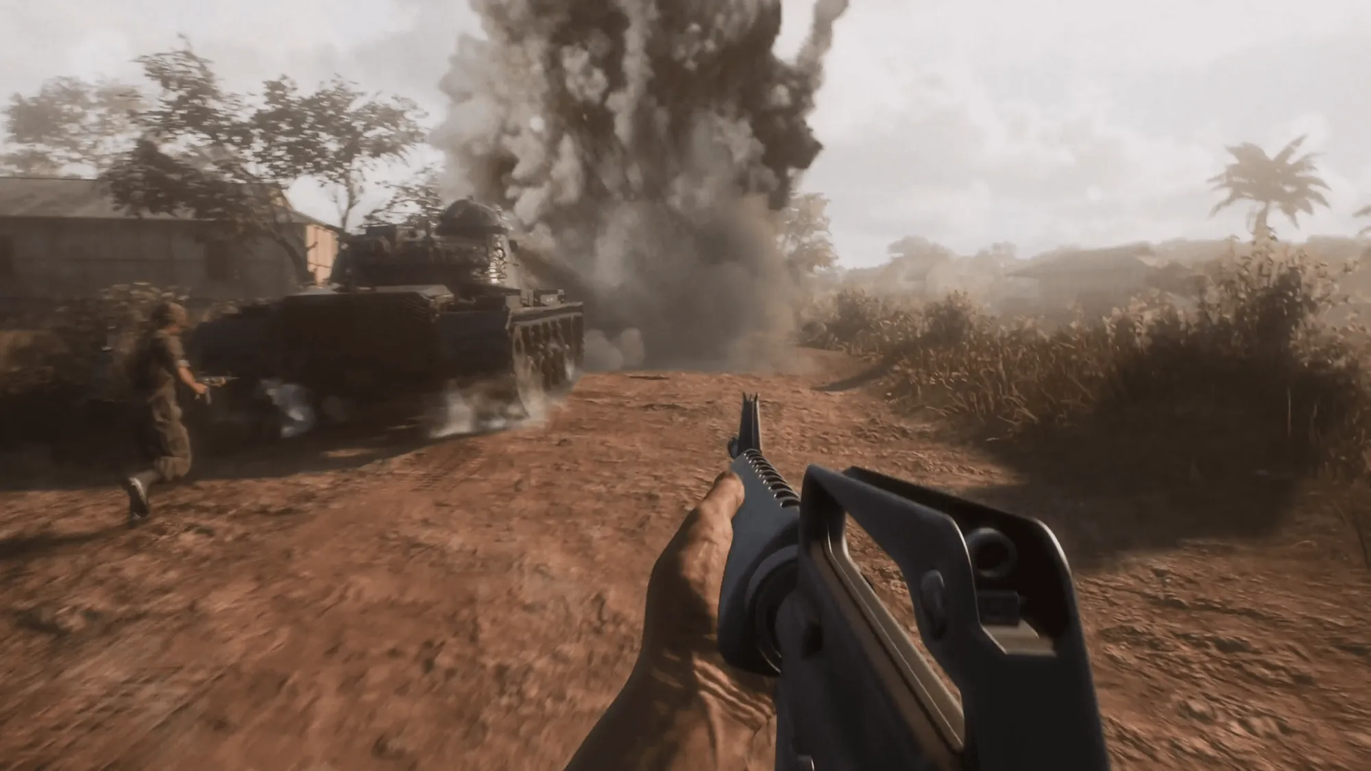 Official Hell Let Loose Vietnam tank and mortar gameplay